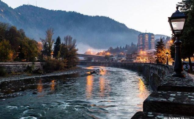 Gamsakhurdia Street Borjomi Bagian luar foto